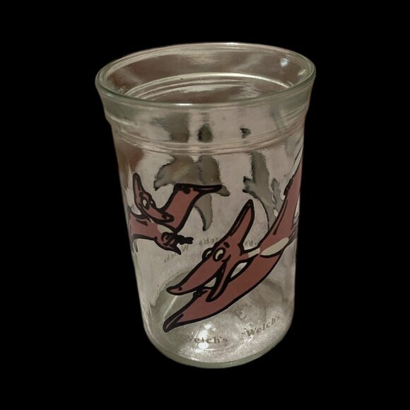 Welch's Pterodatyl jelly jar Glass 1988 -Great Condition- - Picture 1 of 5
